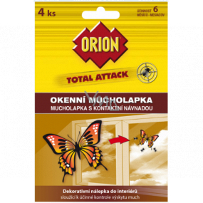 Orion Total Attack Window Flytrap with contact bait 4 pieces