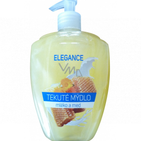 Elegance Milk and Honey Liquid Soap Dispenser 500 ml