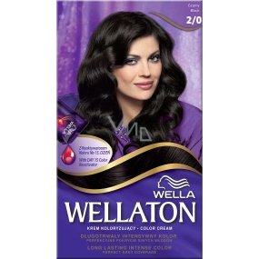 Wella Wellaton cream hair color 2/0 Black