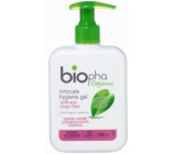 BioPha Měsíček lékařský + Pomerančový květ Gel bez mýdla pro intimní hygienu v biokvalitě dávkovač 200 ml