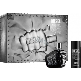 Diesel Only The Brave Tattoo eau de toilette for men 35 ml + shower gel 50 ml, gift set