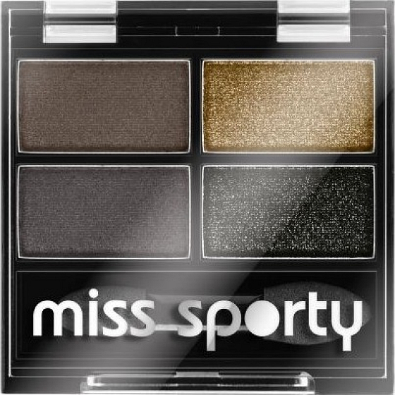 Miss Sporty Studio Colour Quattro Eyeshadow 414 100% Smokey 3.2 g
