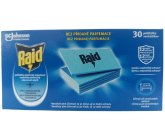 Raid Floral Refill Pads for Electric Vaporizer Against Flying Insects 30 Pieces