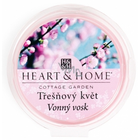 Heart & Home Cherry blossom Soy natural fragrant wax 27 g