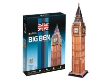 CubicFun Puzzle 3D Big Ben 47 dílků 12 x 51,5 x 12 cm