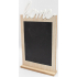 Nekupto Home Decor Wooden chalk board, board 17 x 31 x 4 cm