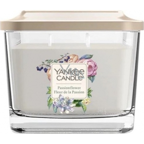 Yankee Candle Passionflower - Passion Flower Soy Scented Candle Elevation Medium Glass 3 Wicks 347 g