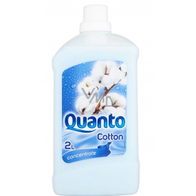 Quanto Cotton concentrated fabric softener softener and easy ironing 2 l