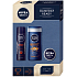Nivea Men Gameday Sport shower gel for men 250 ml + antiperspirant spray for men 150 ml + Creme cream 30 ml, cosmetic set