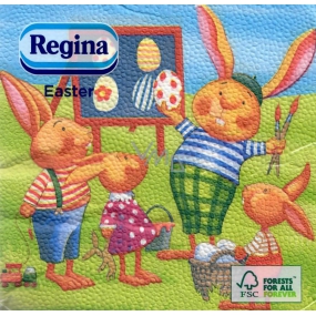 Regina Paper napkins 1 ply 33 x 33 cm 20 pieces Easter Bunnies