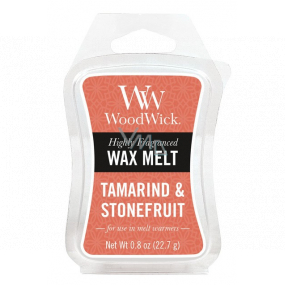 WoodWick Tamarind & Stonefruit - Tamarind and Artisan Aromatic Wax Fragrance Wax 22.7 g
