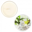 Heart & Home White tea & Eucalyptus Soy scented candle in a bowl burning time up to 12 hours 38 g