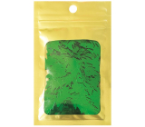 Confetti trees green 16 g in a bag