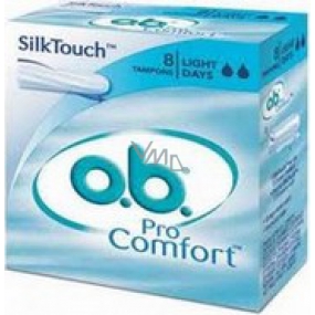 ob For Comfort Light Days swabs 8 pieces