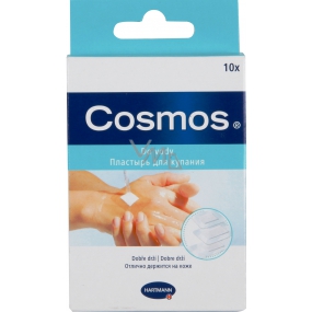 Cosmos Waterproof wound plaster 10 pieces of 3 sizes