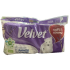 Velvet Relaxing Lavender soft white toilet paper with floral print 150 pieces 3 ply 8 pieces