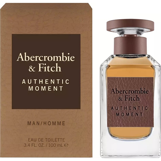 Abercrombie & Fitch Authentic Moment for Men Eau de Toilette for men 100 ml