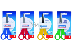 Donau Office scissors symmetrical 13,5 cm various colours