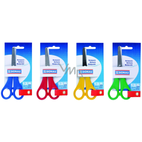 Donau Office scissors symmetrical 13,5 cm various colours