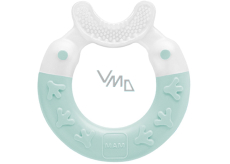 Mam Bite & Brush teether with extra soft bristles 3+ months Turquoise