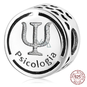 Charm Sterling silver 925 Psychology, bead on bracelet job