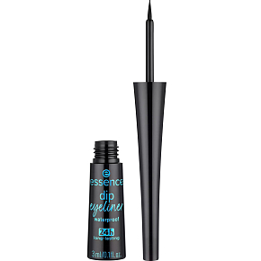 Essence Dip Eyeliner waterproof liquid eyeliner 01 Black 3 ml