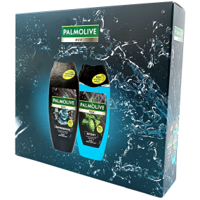 Palmolive Men Sport 3in1 shower gel for body and hair 250 ml + Men Refreshing 3in1 shower gel for body, face and hair 250 ml, cosmetic set for men