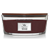 WoodWick Phantom Cherry - Scented Candle with Wooden Wide Wick and Lid Glass Boat 453 g