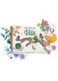 Annabis Víla Handcann Bio Hand Cream 75 ml + Cremcann Q10 Regenerative Face Cream 50 ml + Lipsticann Natur Lip Balm 15 ml, cosmetic set