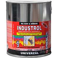 Industrol S2013 universal gloss top coat for metal and wood, 1000 white, 2.5 l
