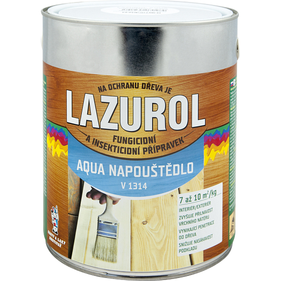 Lazurol Aqua Impregnant V1314 prevention against fungi and insects colorless, 2.5 kg