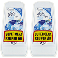 Glade air freshener Gel Pure Clean Marine duo pack 2× 150 g