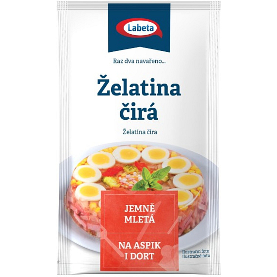 Labeta Clear Gelatin, 20 g