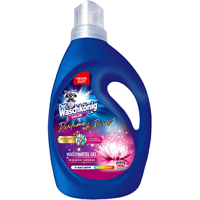 Waschkönig Color Perfume de Paris laundry gel 100 washes, 3 l Waschkönig Color Perfume de Paris laundry gel 100 washes, 3 l