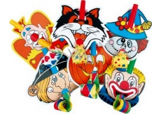 Squirt with clown 6 pieces