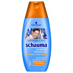 Schauma for Men Activating with caffeine for strength and volume hair shampoo 250 ml