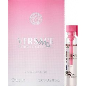 Versace Bright Crystal eau de toilette for women 1.6 ml with spray, vial