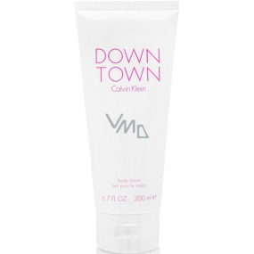 Calvin Klein Downtown perfume body lotion for women 200 ml
