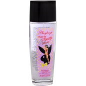 Playboy Play It Pin Up Collection 2 perfumed deodorant glass for