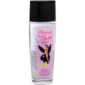 Playboy Play It Pin Up Collection 2 perfumed deodorant glass for women 75 ml