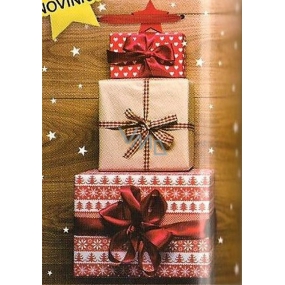 Nekupto Gift paper bag 23 x 18 x 10 cm Christmas 1466 01 WBM