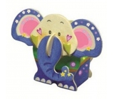 Puzzle wooden stand 02 Elephant 20 x 15 cm