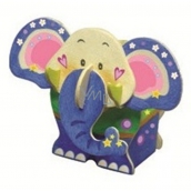 Puzzle wooden stand 02 Elephant 20 x 15 cm