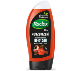 Radox Men Feel Powerful Caffeine & Guarana 2 in 1 shower gel and shampoo for men 250 ml