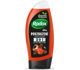 Radox Men Encouragement Caffeine & Guarana 2in1 shower gel and shampoo for men 250 ml