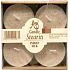Adpal Stearin Maxi Indian Silk - Indian silk scented tealights 4 pieces