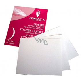 Mavala French Manicure Sticker Guides templates for French manicure 120 pieces