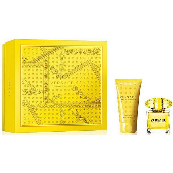 Versace Yellow Diamond eau de toilette for women 30 ml + body lotion 50 ml, gift set