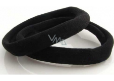 Hair band black 5 x 1 cm 2 pieces