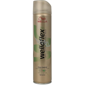 Wella Wellaflex Frizz Control Extra Strong Hold extra strong strengthening hairspray 250 ml
